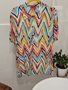Missoni Zigzag Tunic Cover-Up